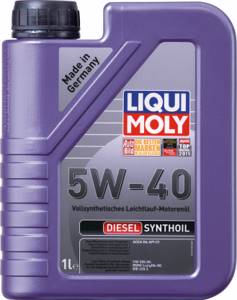 Моторное масло Liqui Moly Diesel Synthoil SAE 5w40, 1л